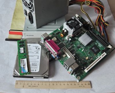 Лот: 15599979. Фото: 1. Компьютер без корпуса, mini-ITX... Компьютеры в сборе