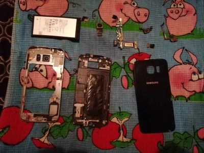 Лот: 16105221. Фото: 1. запчасти для samsung s6. Дисплеи, дисплейные модули, тачскрины