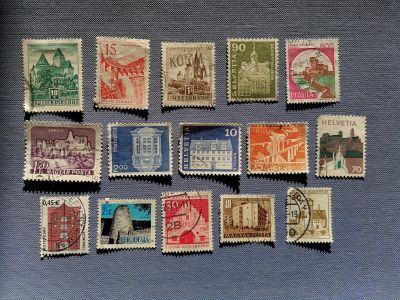 Лот: 25079514. Фото: 1. Марки иностранные. Архитектура... Марки