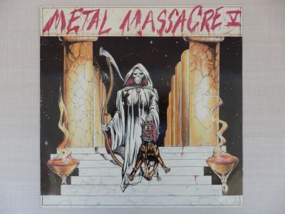 Лот: 24570848. Фото: 1. LP Metal Massacre V (Omen, Voi... Аудиозаписи