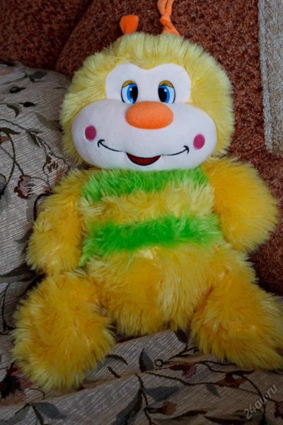 Лот: 5630002. Фото: 1. Новая мягкая "говорящая" игрушка. Мягкие