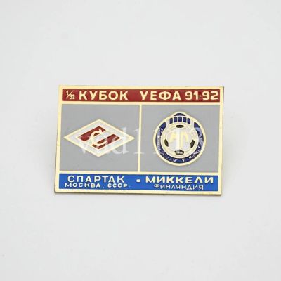 Лот: 16296626. Фото: 1. футбол Спартак Москва - Миккели... Сувенирные
