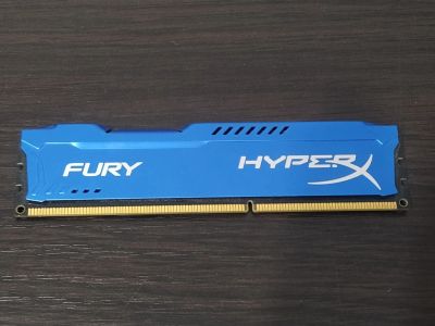 Лот: 17330413. Фото: 1. Память Fury HyperX 4Gb 1600Mhz... Оперативная память