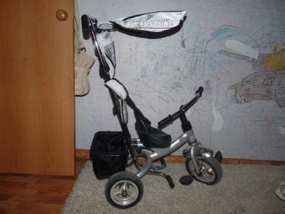 Лот: 5807536. Фото: 1. Велосипед Lexus Trike серебристый. Красноярск