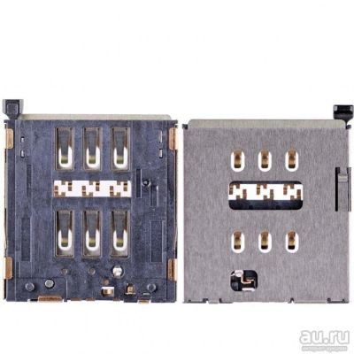 Лот: 13409054. Фото: 1. Коннектор SIM iPhone 6S. Другое (запчасти, оборудование)