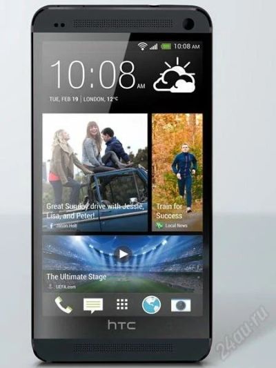 Лот: 3873292. Фото: 1. Смартфон HTC One DS Black. Смартфоны