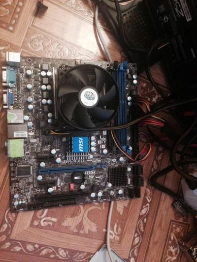 Лот: 8943736. Фото: 1. MSI 880GM + Cooler Master. Материнские платы
