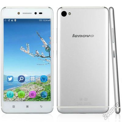 Лот: 5877218. Фото: 1. Lenovo S90 16 GB. Цвет cеребристый... Смартфоны
