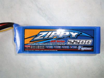 Лот: 2853341. Фото: 1. Аккумулятор Lipo ZIPPY Flightmax... Батарейки, аккумуляторы, элементы питания