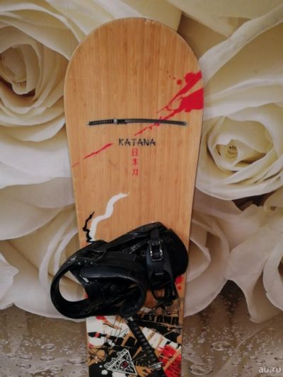 Лот: 12801619. Фото: 1. Сноуборд Black Fire Katana. Сноуборды