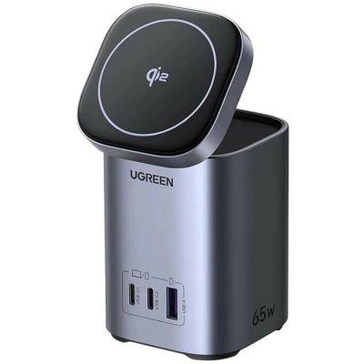 Лот: 25529696. Фото: 1. Беспроводная зарядка UGREEN X555... Беспроводные модемы