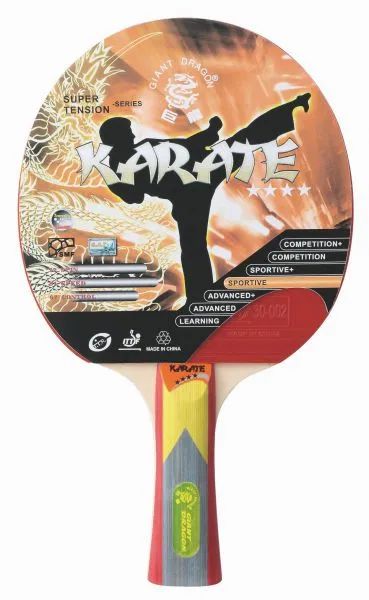 Лот: 19419803. Фото: 1. Ракетка для н/т Giant Dragon Karate. Мячи, ракетки, шайбы, клюшки