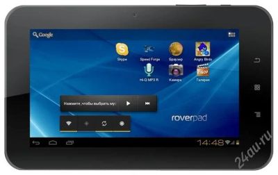 Лот: 2184790. Фото: 1. Планшет RoverPad 3W T71D Black... Планшеты