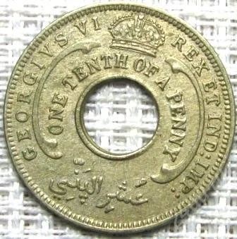 Лот: 2109539. Фото: 1. 1 пени 1940г. Африка. С рубля... Другое (монеты)