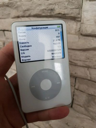 Лот: 11079617. Фото: 1. Ipod classic 5th video 30gb. Дата-кабели, переходники