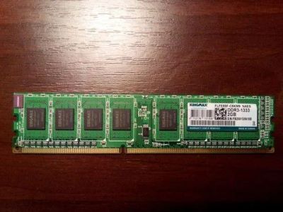Лот: 8708495. Фото: 1. KingMax 2GB 1333MHz DDR3 FLFE85F-C8KM9. Оперативная память