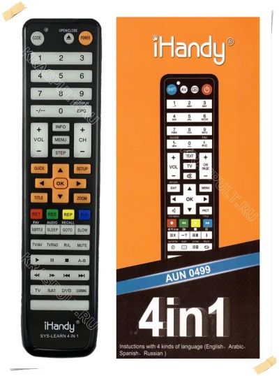 Лот: 15906173. Фото: 1. Пульт УНИВЕРСАЛЬНЫЙ IHANDY AUN... Пульты ДУ