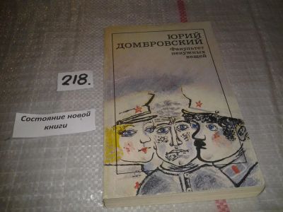 Лот: 5995839. Фото: 1. (3092314)Юрий Домбровский, Факультет... Художественная