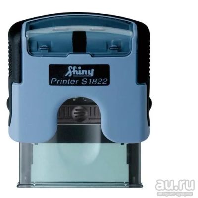Лот: 13990883. Фото: 1. SHINY S-1822 (38 x 14 мм) цвет... Печати, штампы, оснастки
