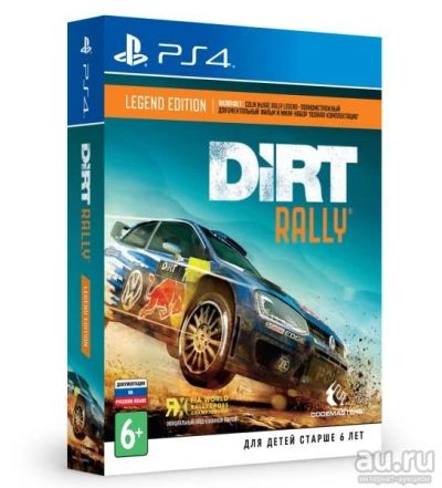 Лот: 13203614. Фото: 1. диск Ps4 dirt rally , продам... Игры для консолей