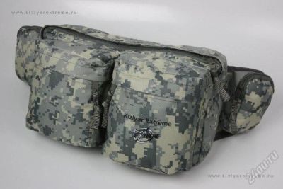 Лот: 962089. Фото: 1. Камуфляжная Поясная Сумка Kizlyar... Рюкзаки