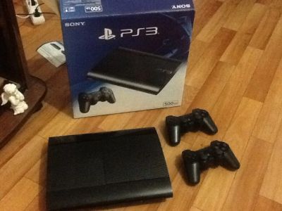 Лот: 6810957. Фото: 1. Sony Playstation 3 (500гб). Игровые приставки, консоли