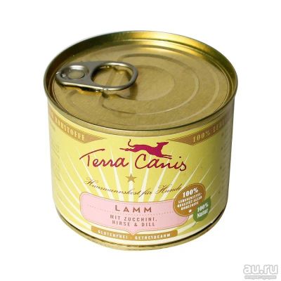 Лот: 10400644. Фото: 1. корм Terra Canis Для Собак Ягненок... Корма