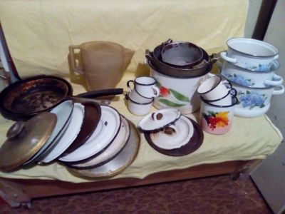 Лот: 15082362. Фото: 1. Посуда ( одним лотом). Кастрюли