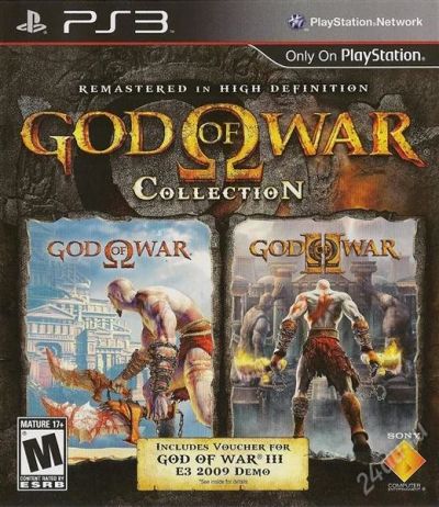 Лот: 767110. Фото: 1. GOD OF WAR COLLECTION. Игры для консолей