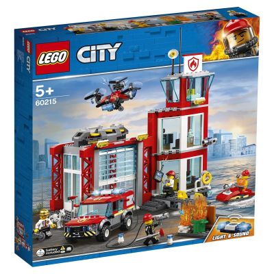 Лот: 13261410. Фото: 1. Конструктор LEGO City Fire 60215... Конструкторы