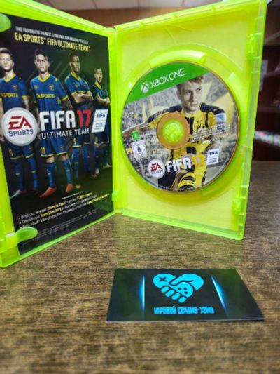 Лот: 21215496. Фото: 1. FIFA 17. Лицензионный диск для... Игры для консолей