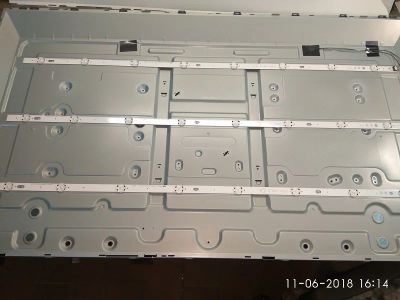Лот: 11708628. Фото: 1. led string UF64_UHD_A панель HC430DGN-SLNX6-211X. Запчасти для телевизоров, видеотехники, аудиотехники