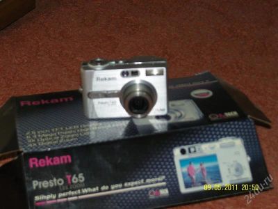 Лот: 956027. Фото: 1. фотоаппарат Rekam Presto T 65. Цифровые компактные