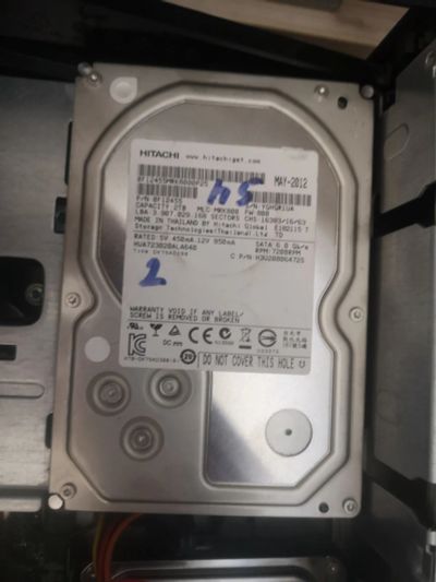 Лот: 22836943. Фото: 1. HDD SATA3 Hitachi 2Tb, MK0271YGHGR1UA. Жёсткие диски (HDD)