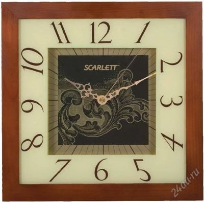 Лот: 2572727. Фото: 1. Настенные часы Scarlett SC-33C... Часы настенные, настольные