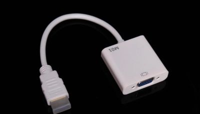 Лот: 9011145. Фото: 1. Переходник HDMI(M)-VGA(F) hdmi... Шлейфы, кабели, переходники