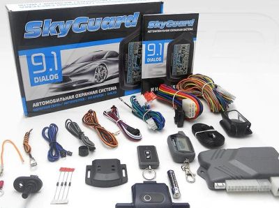 Лот: 5285115. Фото: 1. Установка сигнализации SkyGuard... Автомобильные сигнализации