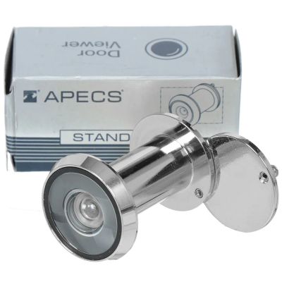 Лот: 24078251. Фото: 1. Глазок дверной Apecs, 6016/35-60-CR... Фурнитура, комплектующие