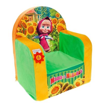 Лот: 6897391. Фото: 1. Мягкая игрушка "Кресло Маша и... Детские диваны
