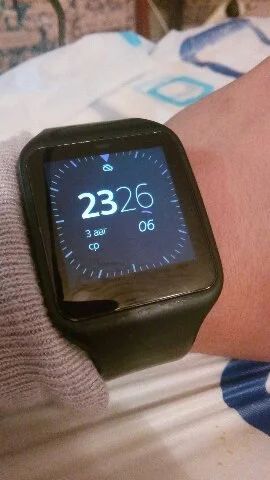 Лот: 8003920. Фото: 1. Смарт-часы Sony SmartWatch 3 SWR50. Смарт-часы, фитнес-браслеты, аксессуары