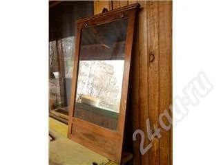 Лот: 358630. Фото: 1. зеркало + вешалка для одежды 1950... Мебель