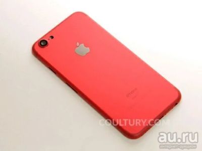 Лот: 10591892. Фото: 1. Красный корпус на iphone 6. Корпуса, клавиатуры, кнопки