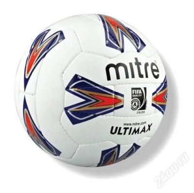 Лот: 1754085. Фото: 1. Мяч футбол MITRE Ultimax 26P FIFA. Мячи, ракетки, шайбы, клюшки
