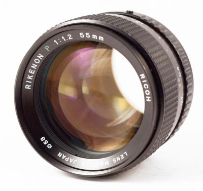 Лот: 1955143. Фото: 1. Ricoh Rikenon P 55mm f1.2 байонет... Объективы