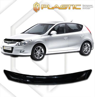 Лот: 13002863. Фото: 1. Дефлектор капота Hyundai i30 2007-2011г. Детали тюнинга