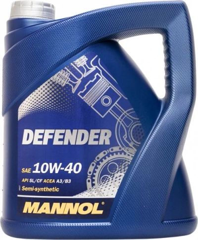 Лот: 10581844. Фото: 1. Mannol Defender SAE 10W-40 API... Масла, жидкости