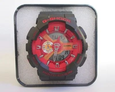 Лот: 4971259. Фото: 1. Часы Casio G-shock черный, красный... Другие наручные часы