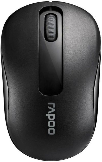Лот: 12655594. Фото: 1. Мышь беспроводная Rapoo M10 Black... Клавиатуры и мыши