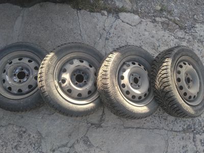 Лот: 12335384. Фото: 1. Зимняя резина 175/65 R-14 "Cordiant... Шины на дисках