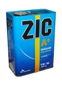 Лот: 5167664. Фото: 1. ZIC A PLUS 5W-30 API SM п/с 4L. Масла, жидкости